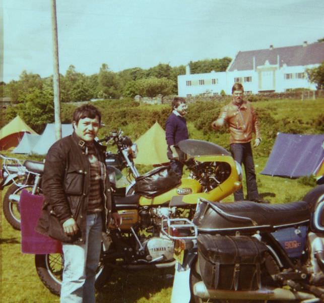 Le campement près de Douglas.