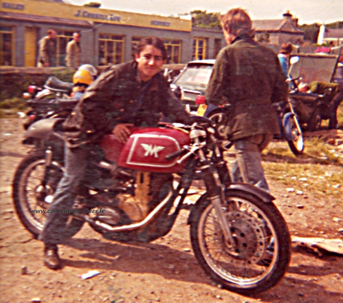 Fanfan sur un G50 Matchless